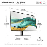 Monitor HP 524PF G5 23,8" Full HD IPS 100 Hz DisplayPort / HDMI vista 4