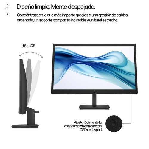 Monitor HP 324PV G5 21,5" Full HD VA 100 Hz HDMI / VGA vista 4