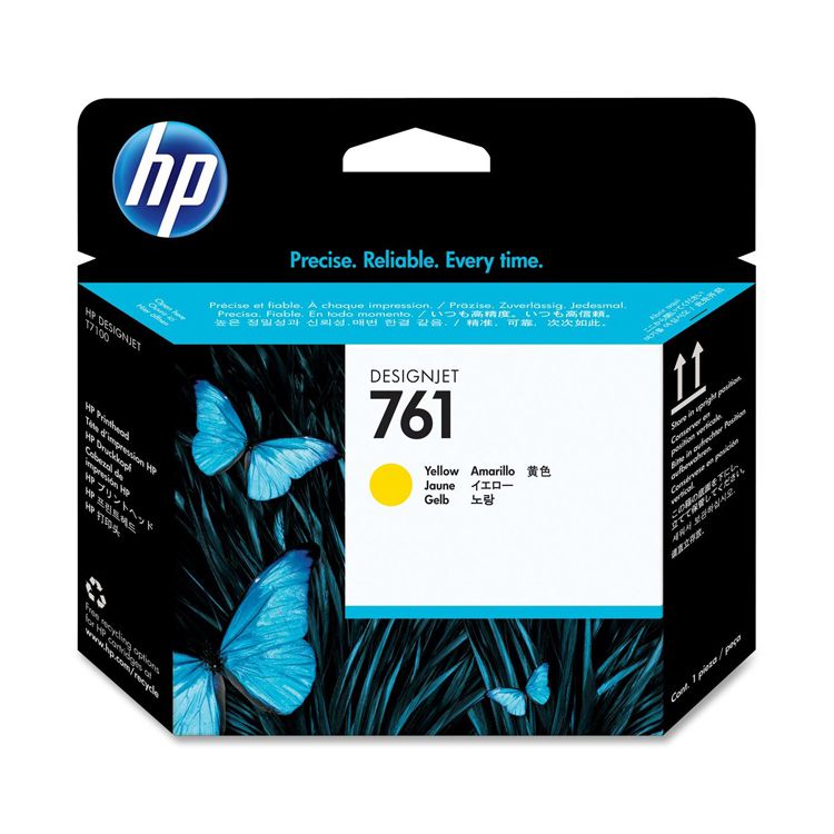Cabezal de Impresion HP 761 CH645A Amarillo