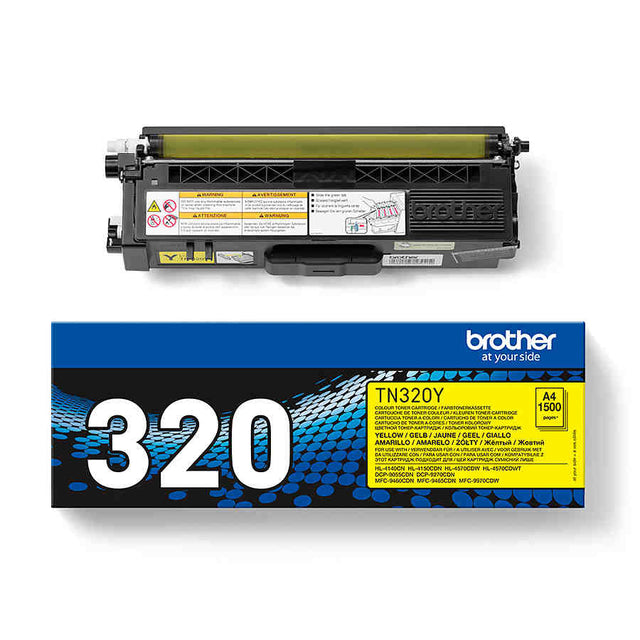 Brother TN320Y Tóner Amarillo