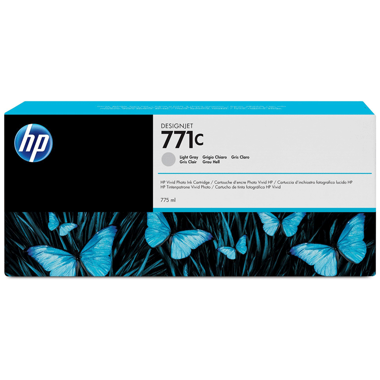 Tinta Original HP 771 Gris Claro HP Designjet Z6200