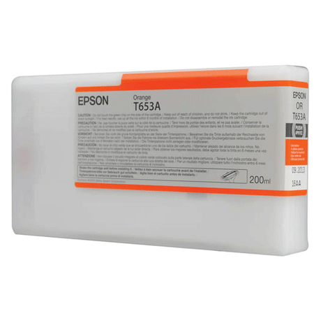 Tinta Naranja Epson T653a Stylus Pro 4900