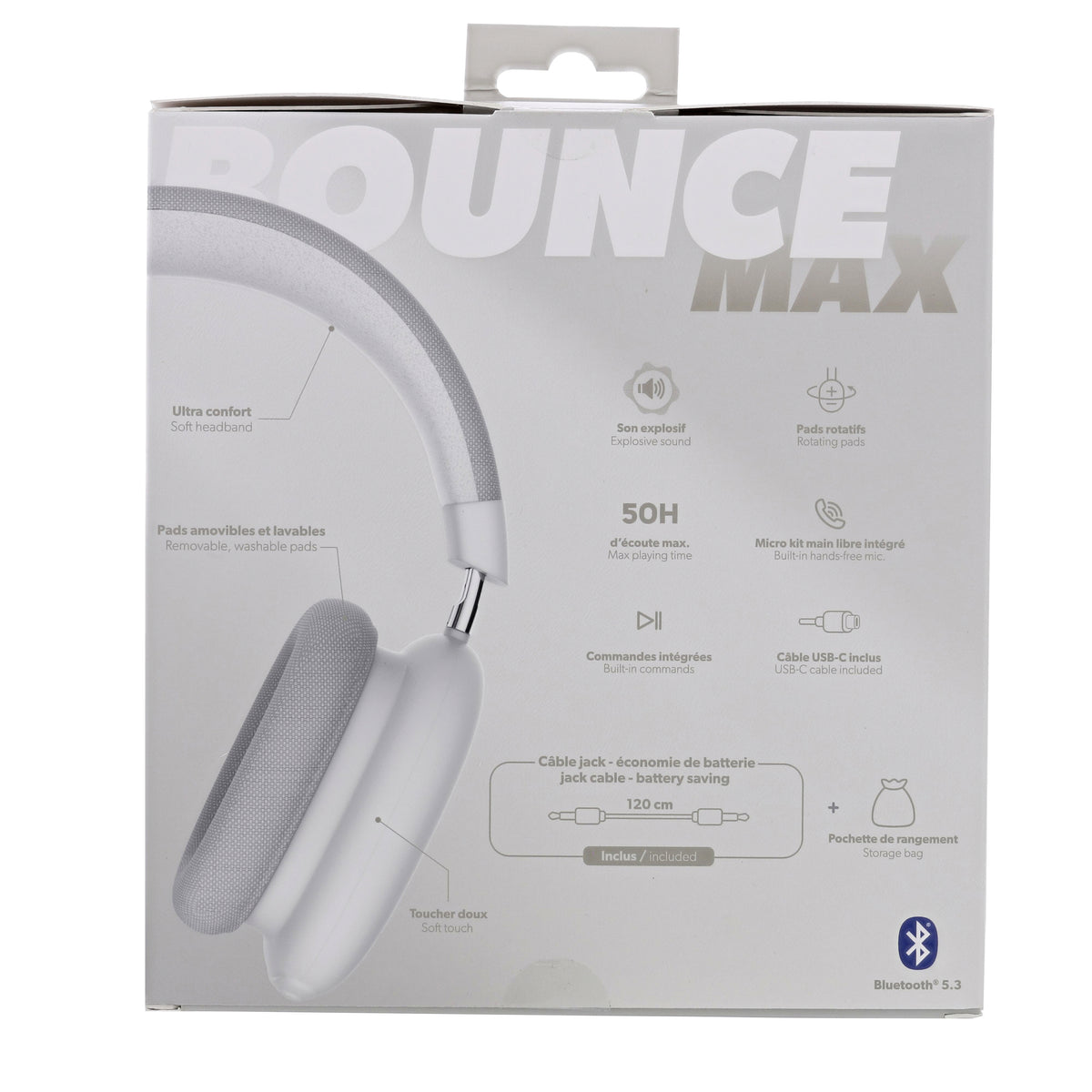 Auriculares TNB CBBOUNCE2SL gris imagen 5