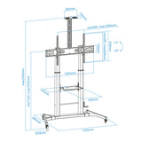 Soporte de suelo TOOQ FS20400HM-B vista 5