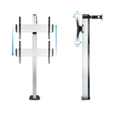 Soporte de suelo TOOQ FS2270M-B vista 3