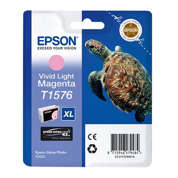 Tinta Epson T1576 Magenta Vivo Claro Epson Stylus Photo R3000