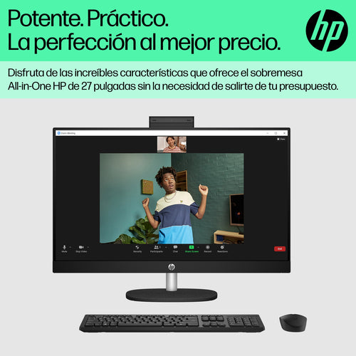PC sobremesa HP All-in-One 27-CR0077NS B86JGEA vista 4