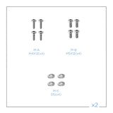 Soporte de mesa TOOQ DB1202TN-B vista 4