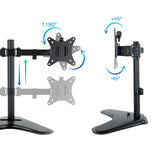 Brazo para monitor TOOQ DB1702TN-B vista 2