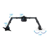 Brazo para monitor TOOQ DB1802TN-B vista 3