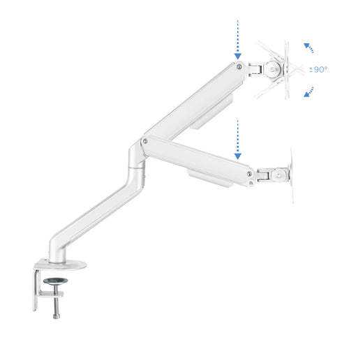 Brazo para monitor TOOQ DB4032TNR-W vista 3