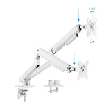 Brazo para monitor TOOQ DB4132TNR-W vista 2