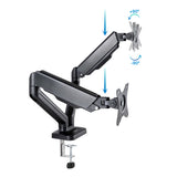 Brazo para monitor TOOQ DB5132TNR-B vista 2