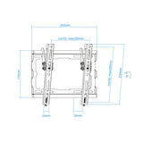 Soporte de pared TOOQ LP1044T-B vista 3