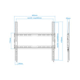 Soporte de pared TOOQ LP1070F-B vista 3