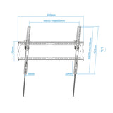 Soporte de pared TOOQ LP1081T-B vista 3