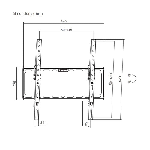 Soporte de pared Aisens WT75T-391 vista 6