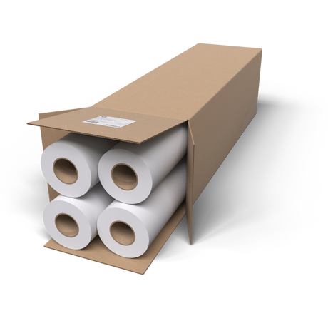 Papel HP para plotter A1 90gr– Pack 4 Rollos (C6035A / A6DE5A) imagen 1