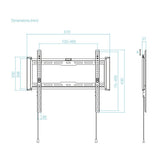 Soporte de pared TOOQ LP1073F-B vista 6
