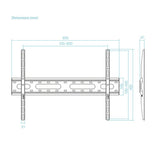 Soporte de pared TOOQ LP1082F-B vista 6