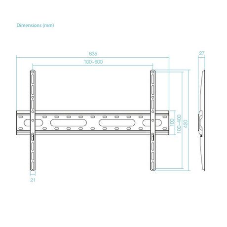 Soporte de pared TOOQ LP1082F-B vista 6