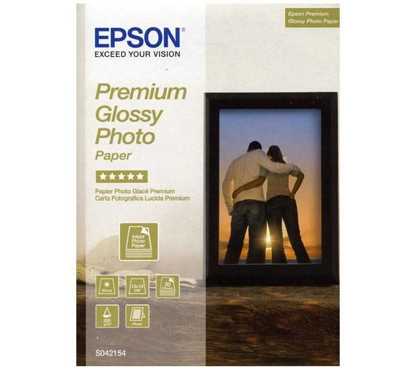 Papel Fotografico Epson Glossy 10x15cm 30 Hojas C13S042154