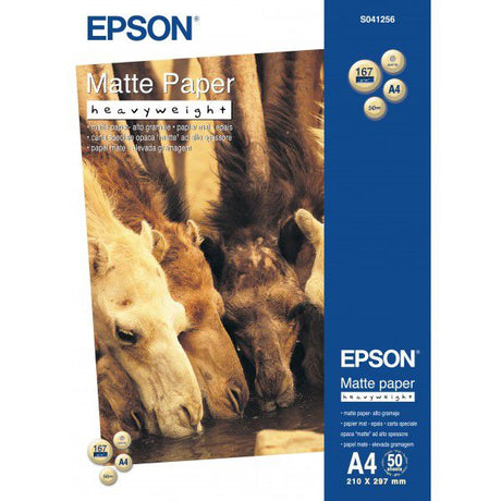 Papel Fotografico Epson Alto Gramaje A4 50 Hojas C13S041256