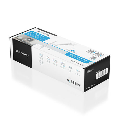 Brazo para monitor Aisens DT32TSR-437 vista 6