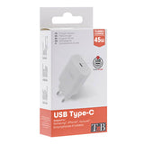 Cargador TNB CHPD45W 45W blanco imagen 3