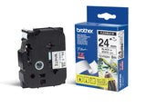 C. Laminada Flexibles 24mmx8m Blanco/Negro TZFX-251