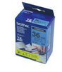 C. Laminada 36mmx8m Azul/Negro Brother TZ-561