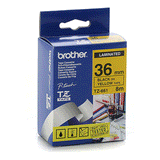 C. Laminada 36mmx8m Amarillo/Negro Brother TZE-661