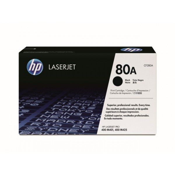Tóner HP 80A CF280A Original