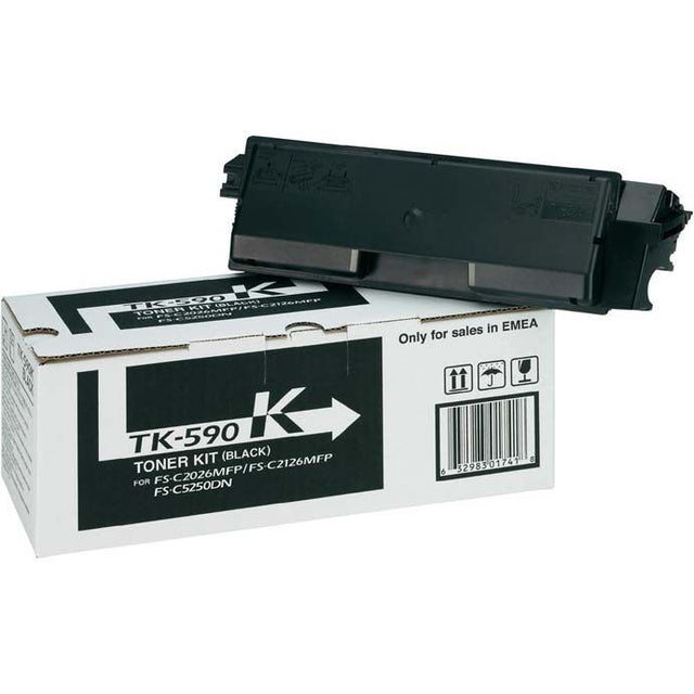 Toner Negro 1T02KV0NL0 Kyocera TK590K FSC2026/FS2126/FS5250DN