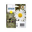Cartucho de tinta Epson 18XL amarillo original.