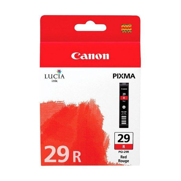 Tinta Canon PGI-29R Rojo 4878B001