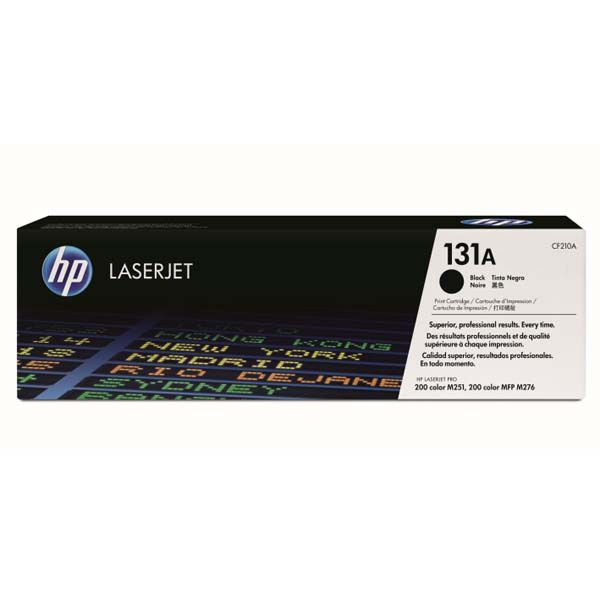 Tóner HP 131A CF210A negro Original