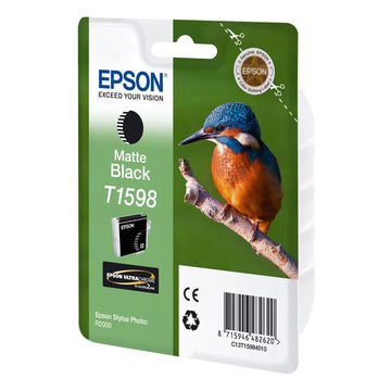 Cartucho Tinta Epson T1598 Negro Mate Stylus Photo R2000