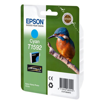 Catucho Tinta Epson T1592 Cian Stylus Photo R2000