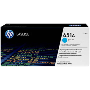 Tóner HP 651A CE341A Cian Original