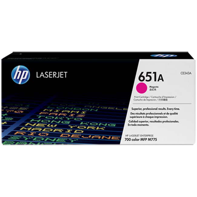 Tóner HP 651A CE343A Magenta Original