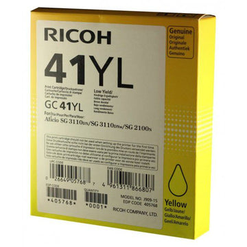 Tinta De Gel Amarilla GC-41YL Ricoh 405768 SG2100N