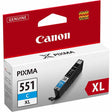 Tinta Canon CLI-551XLC 6444B001 Cian