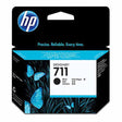 Tinta HP 711 CZ133A Negro Original 80ml