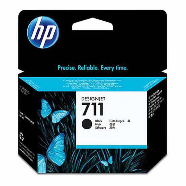 Tinta HP 711 CZ133A Negro Original 80ml