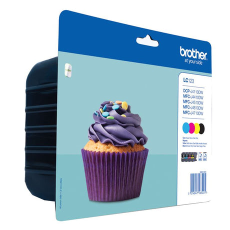 Pack Brother LC123VALBP 4 colores
