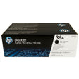 Tóner HP 36A CB436AD Pack 2