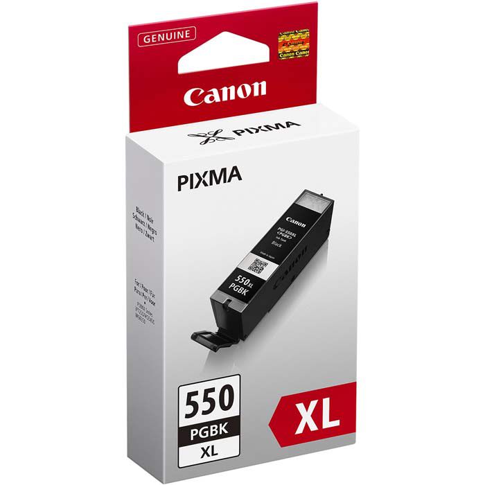 Cartucho de Tinta Negra PGI-550PGBK XL Canon 6431B001
