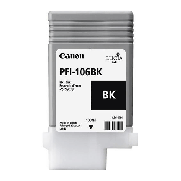 Cartucho de Tinta Negra Canon PFI-106BK 6621B001