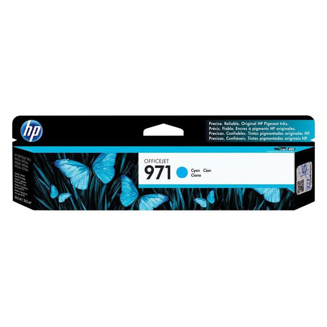 Tinta HP 971 CN622AE Cian Original
